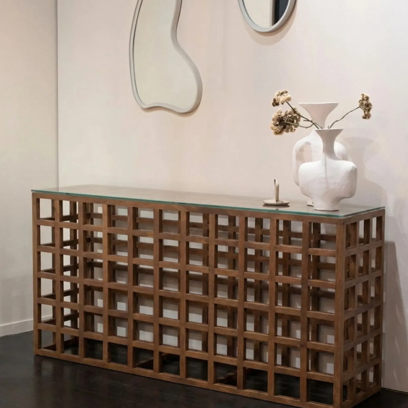 Eleonora Sidetable Heras Bruin