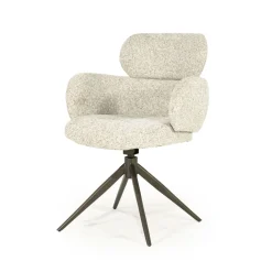 Eleonora Stoel Darcio Beige Gleam