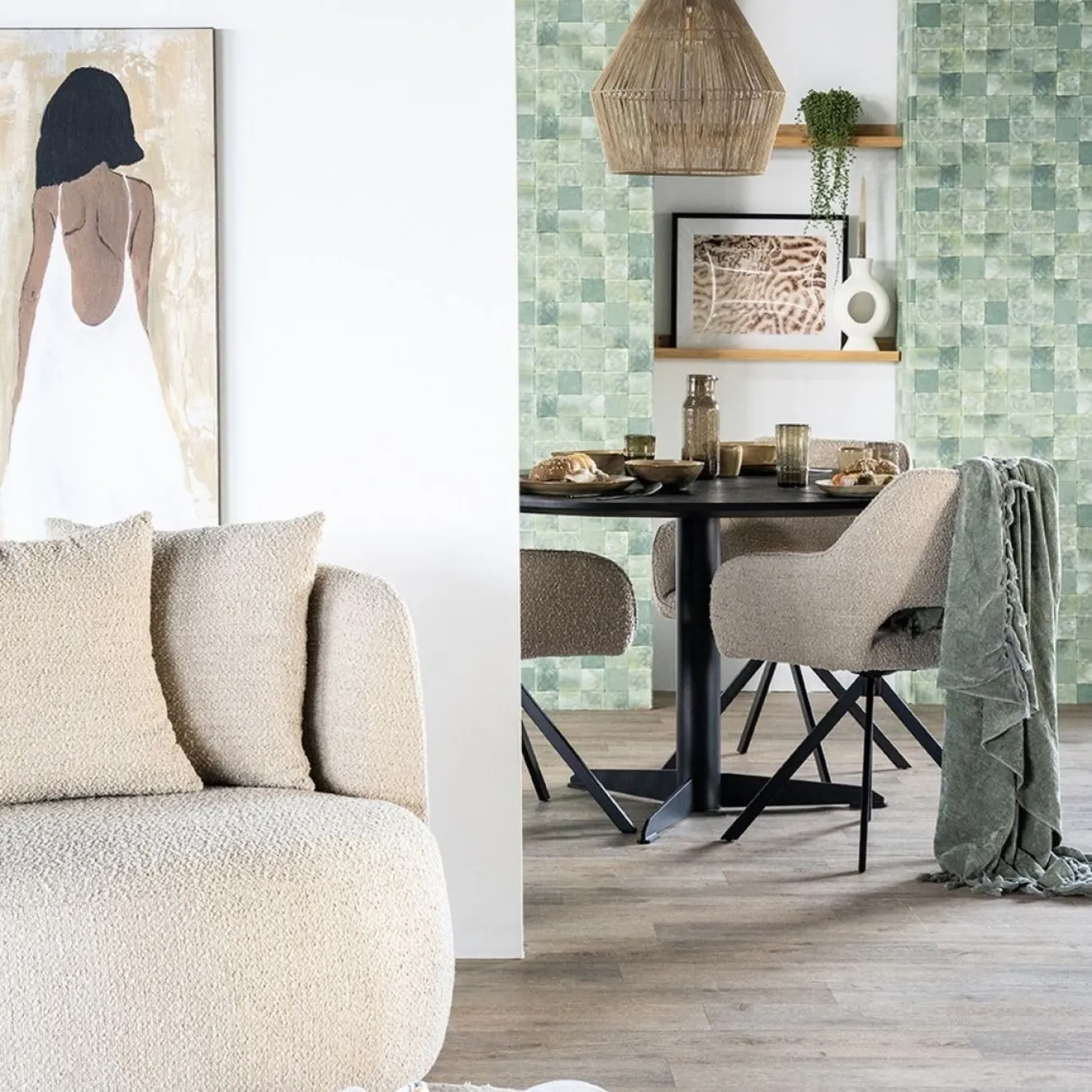 Eleonora Stoel Fabio Beige Spark