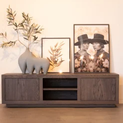 Eleonora Tv-meubel Helsinki 160x45cm Bruin