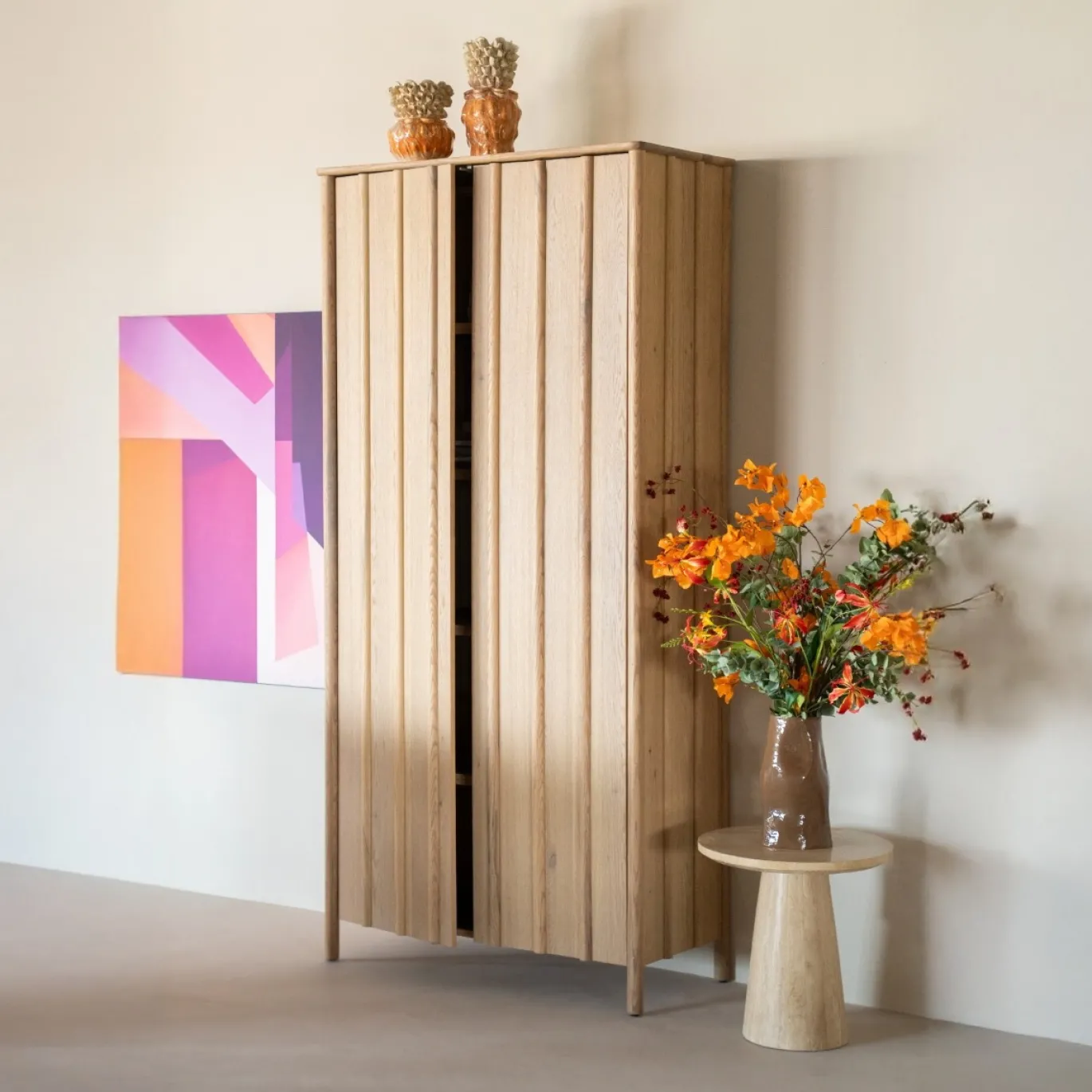 Eleonora Wandkast Jake Naturel