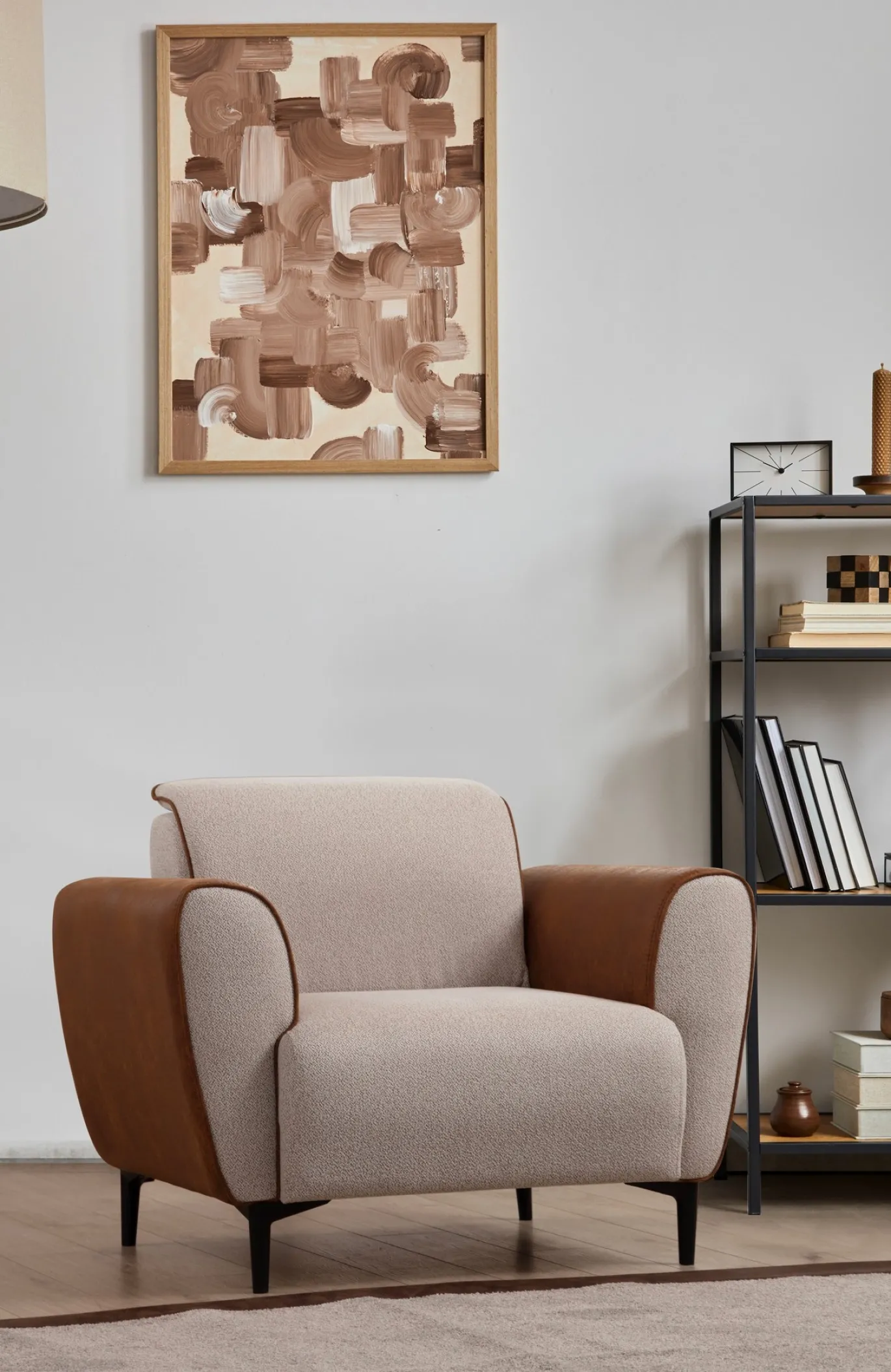 Fauteuil Aren Beige Cinnamon