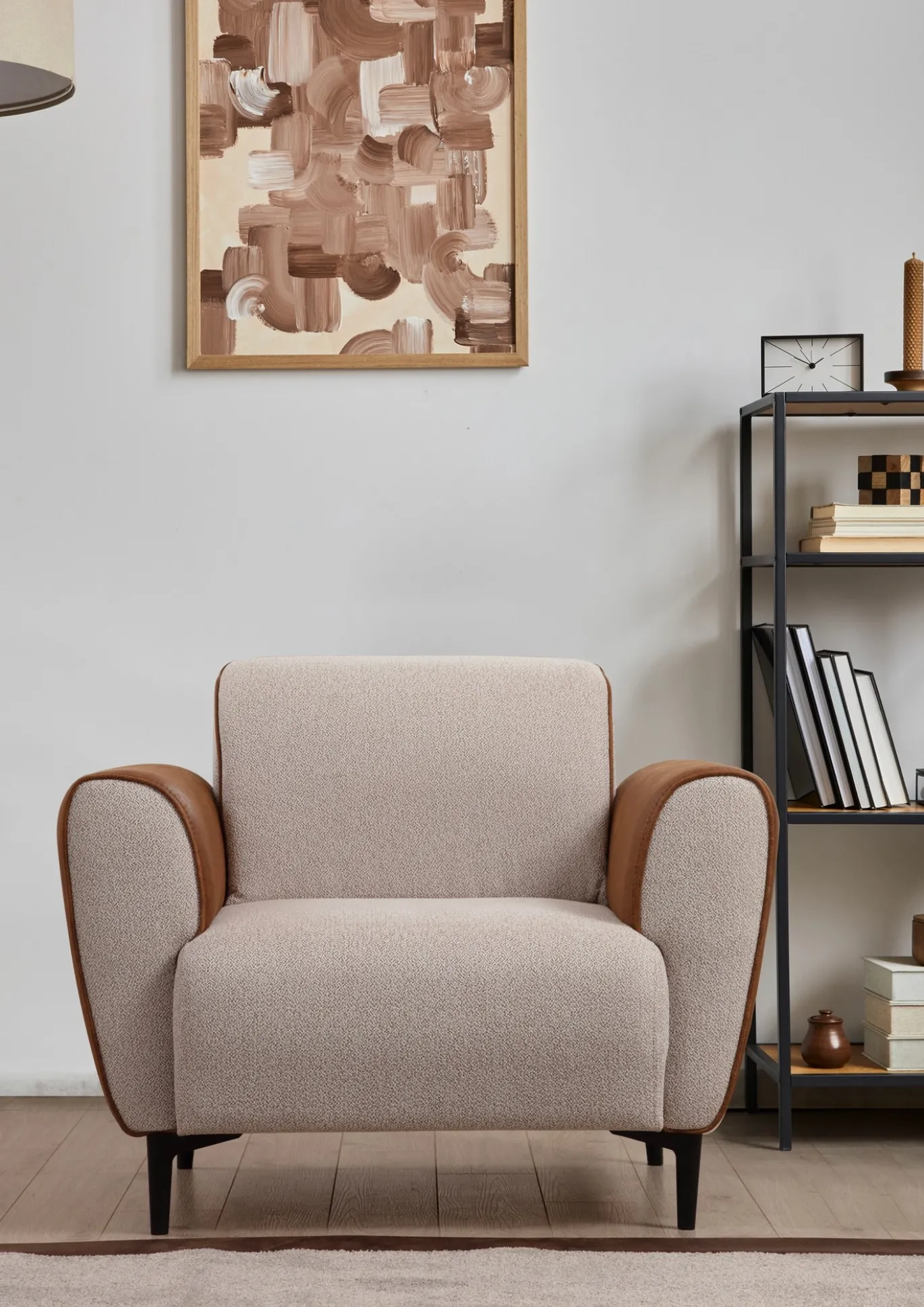 Fauteuil Aren Beige Cinnamon