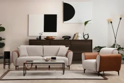 Fauteuil Aren Beige Cinnamon