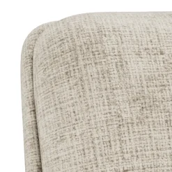 Fauteuil Bennett Met Voetenbank Juto Beige - Giga Living
