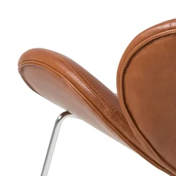 Fauteuil Bjorli Brandy Pu Vintage/Chrome - Giga Living