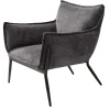 Fauteuil Calgary Stof Donkergrijs - Giga Living