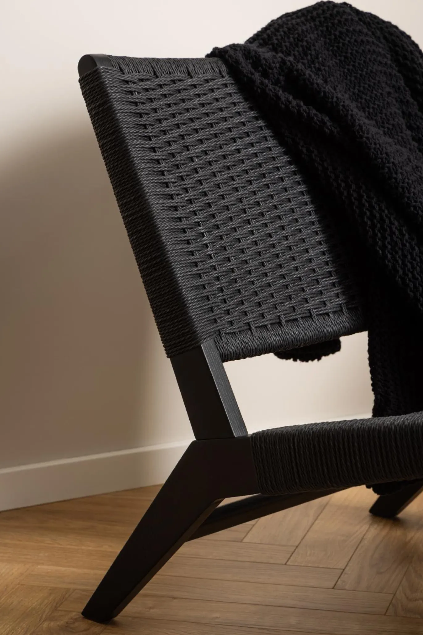Fauteuil Carter Zwart - Giga Living