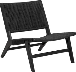 Fauteuil Carter Zwart - Giga Living