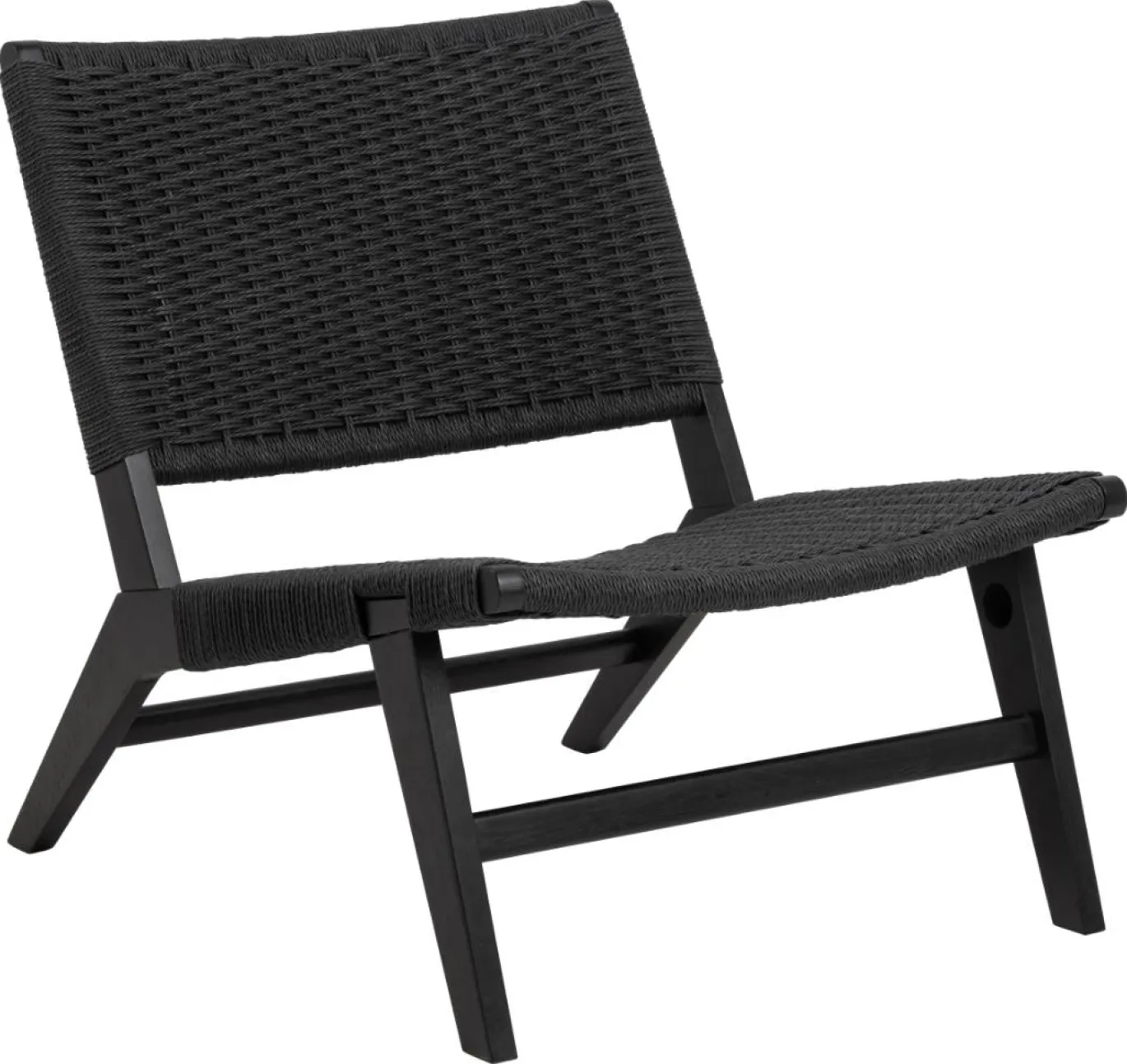 Fauteuil Carter Zwart - Giga Living