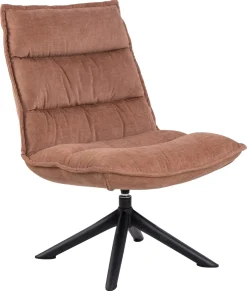 Fauteuil Cervona Bruin Draaibaar - Giga Living