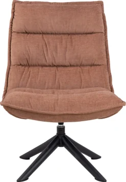 Fauteuil Cervona Bruin Draaibaar - Giga Living
