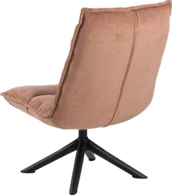 Fauteuil Cervona Bruin Draaibaar - Giga Living