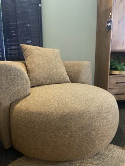 Fauteuil Chubby Swing Mosterd