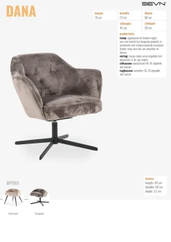 Fauteuil Dana Sorriso Beige