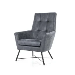 Fauteuil Dea Bull Donkerblauw