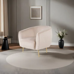 Fauteuil Eses Beige