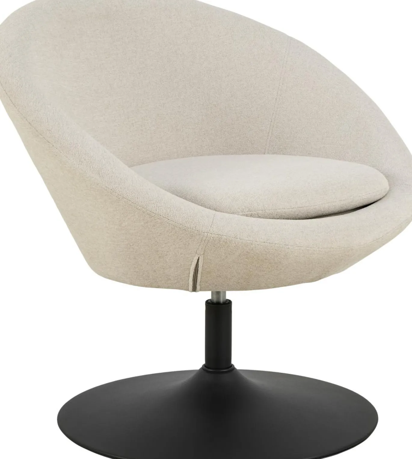 Fauteuil Eva Draaibaar Beige - Giga Living