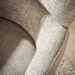 Fauteuil Flex Draaibaar Hoven Zand/Bruin - Giga Meubel