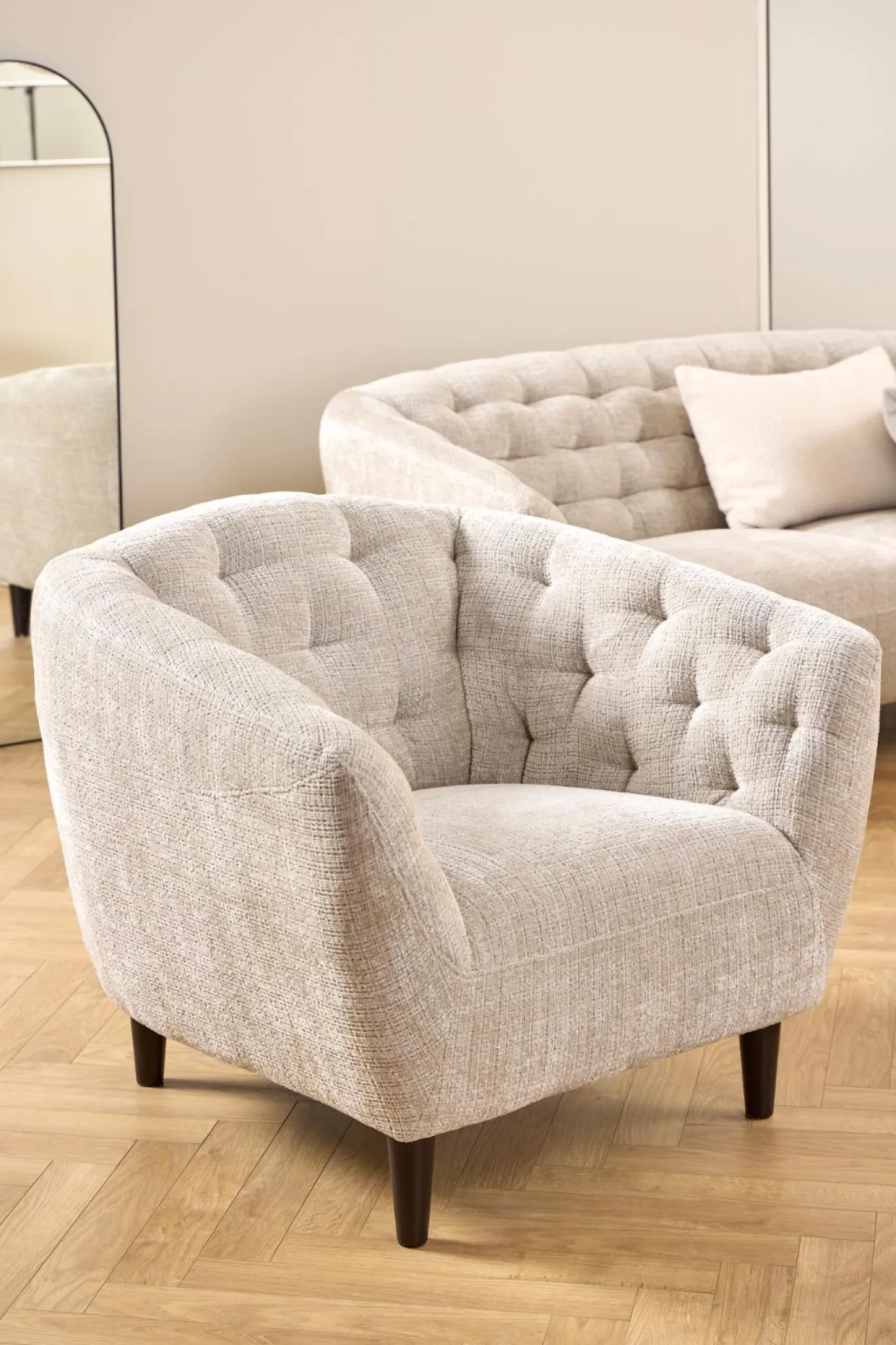 Fauteuil Flora Beige Juto - Giga Living