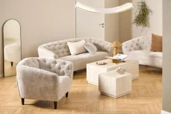 Fauteuil Flora Beige Juto - Giga Living