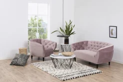 Fauteuil Flora Roze - Giga Living