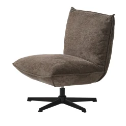 Fauteuil Fraser Lounge Choco Chenille - Giga Living