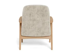 Fauteuil Fraser Met Armleuning Juto Beige 84cm - Giga Living