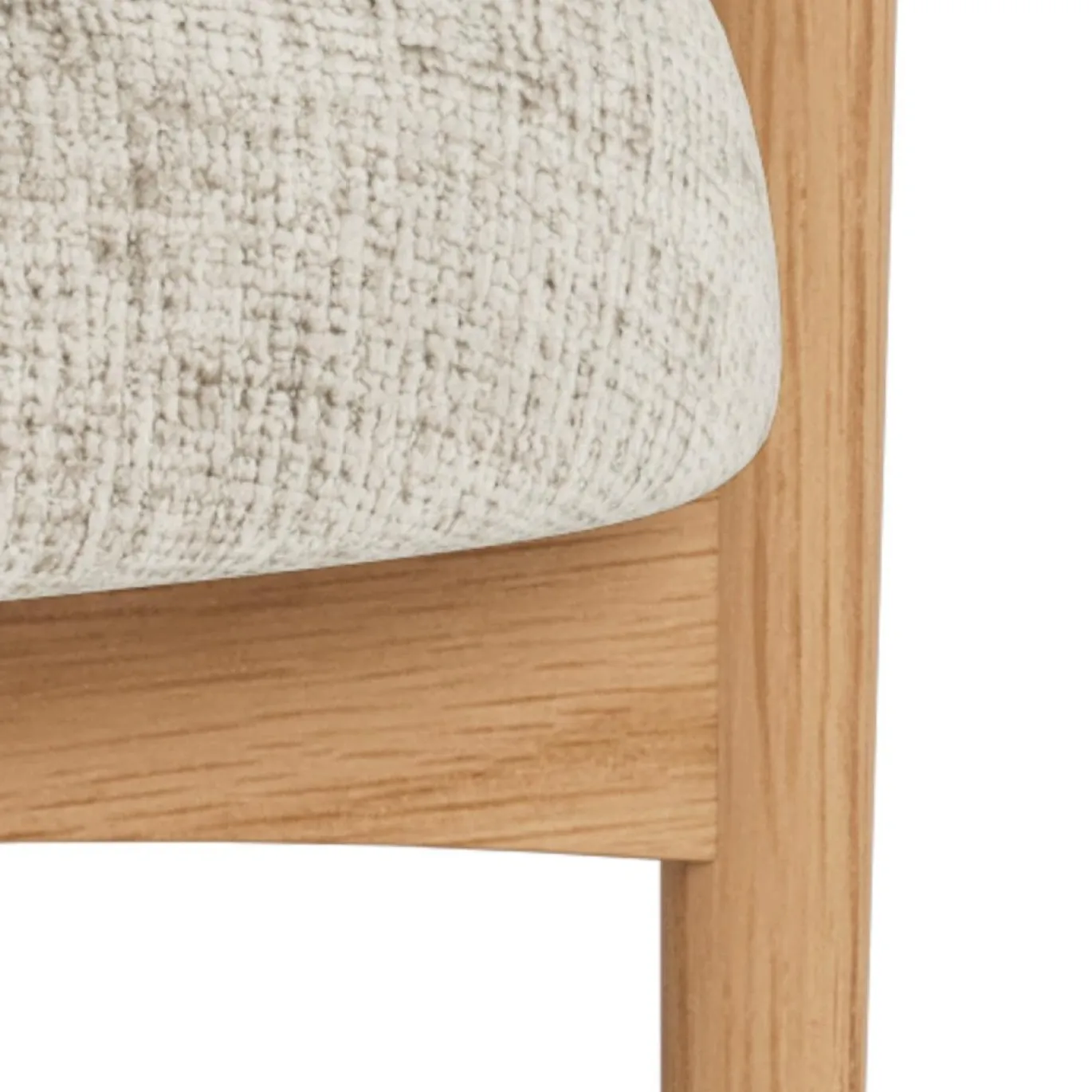 Fauteuil Fraser Met Armleuning Juto Beige 84cm - Giga Living