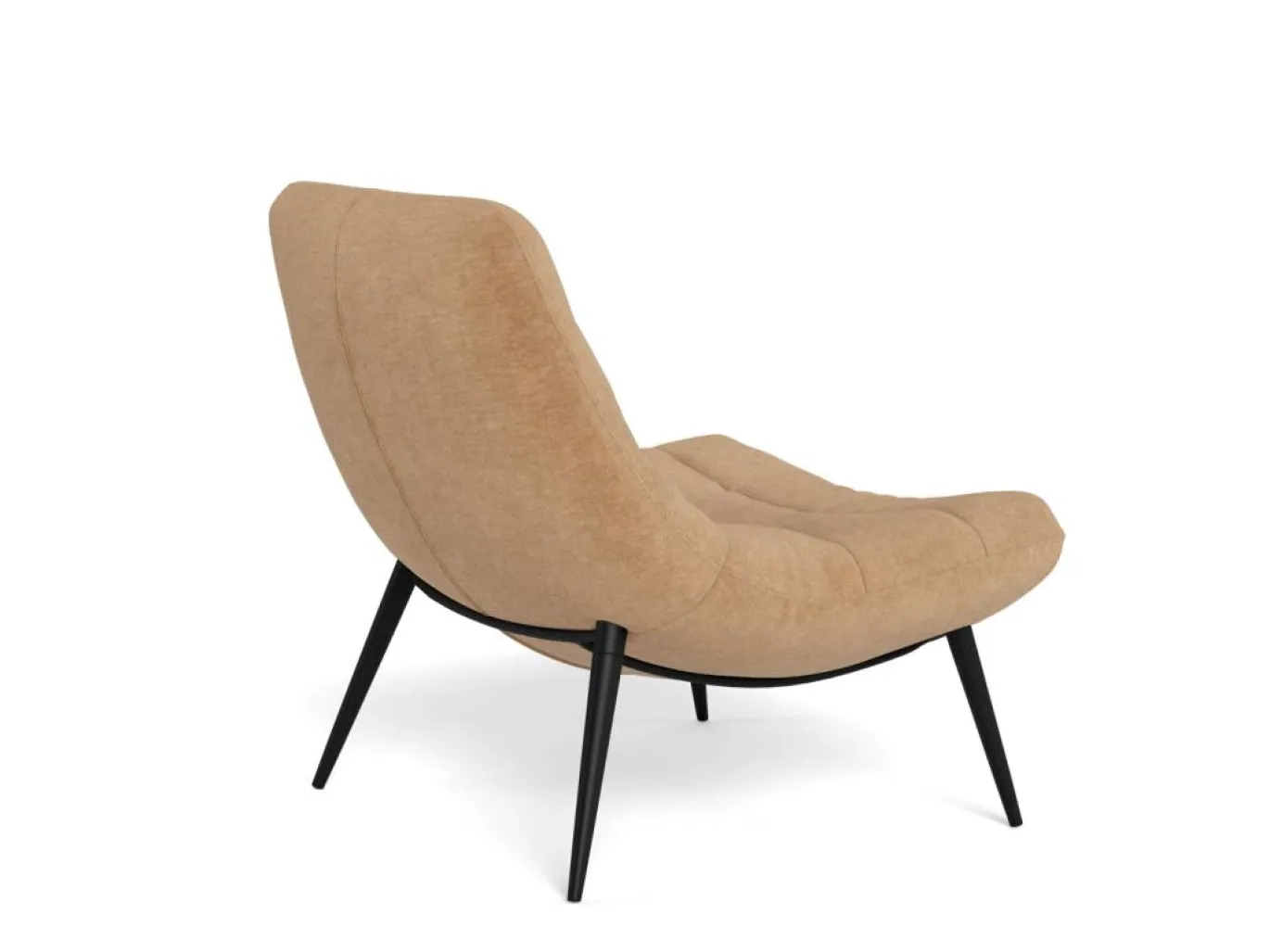 Fauteuil Gwen Fay Rozenhout 87cm - Giga Living