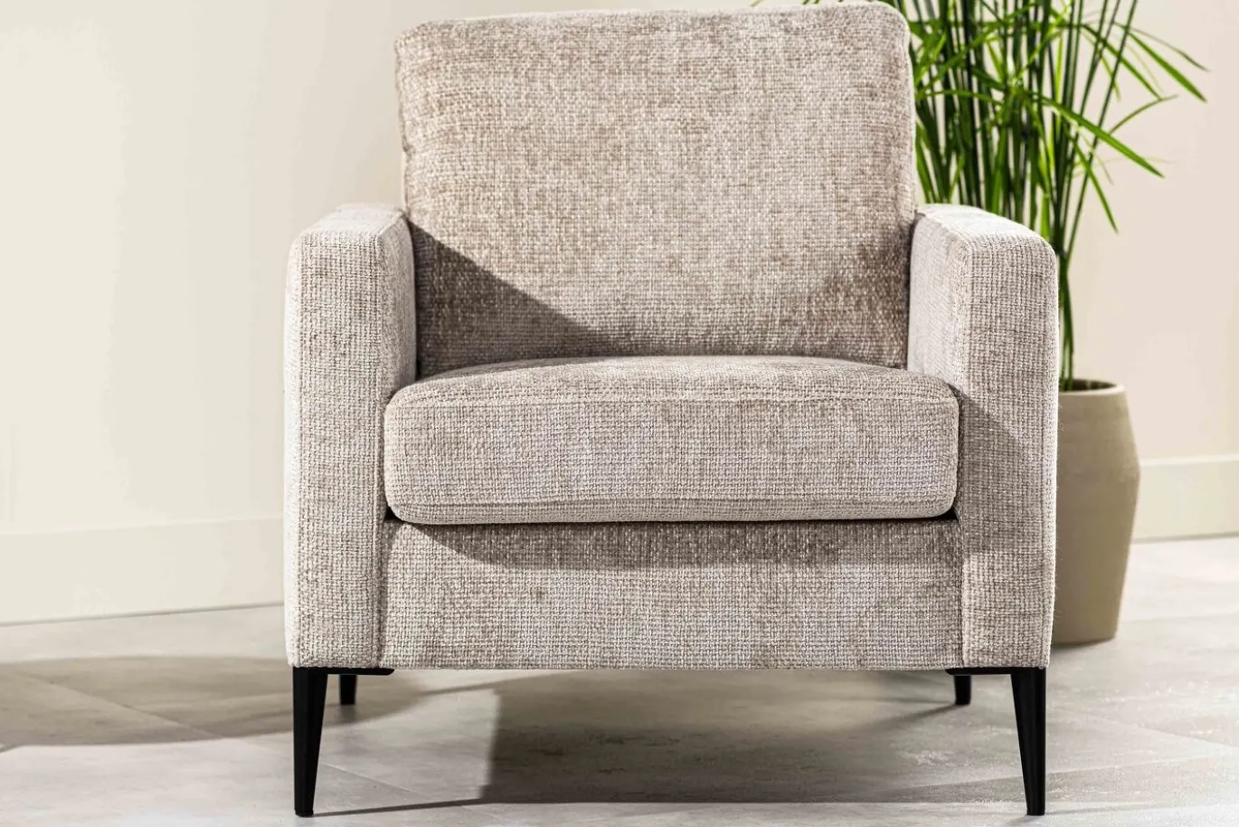 Fauteuil Halberton Elite Champagne - Giga Meubel