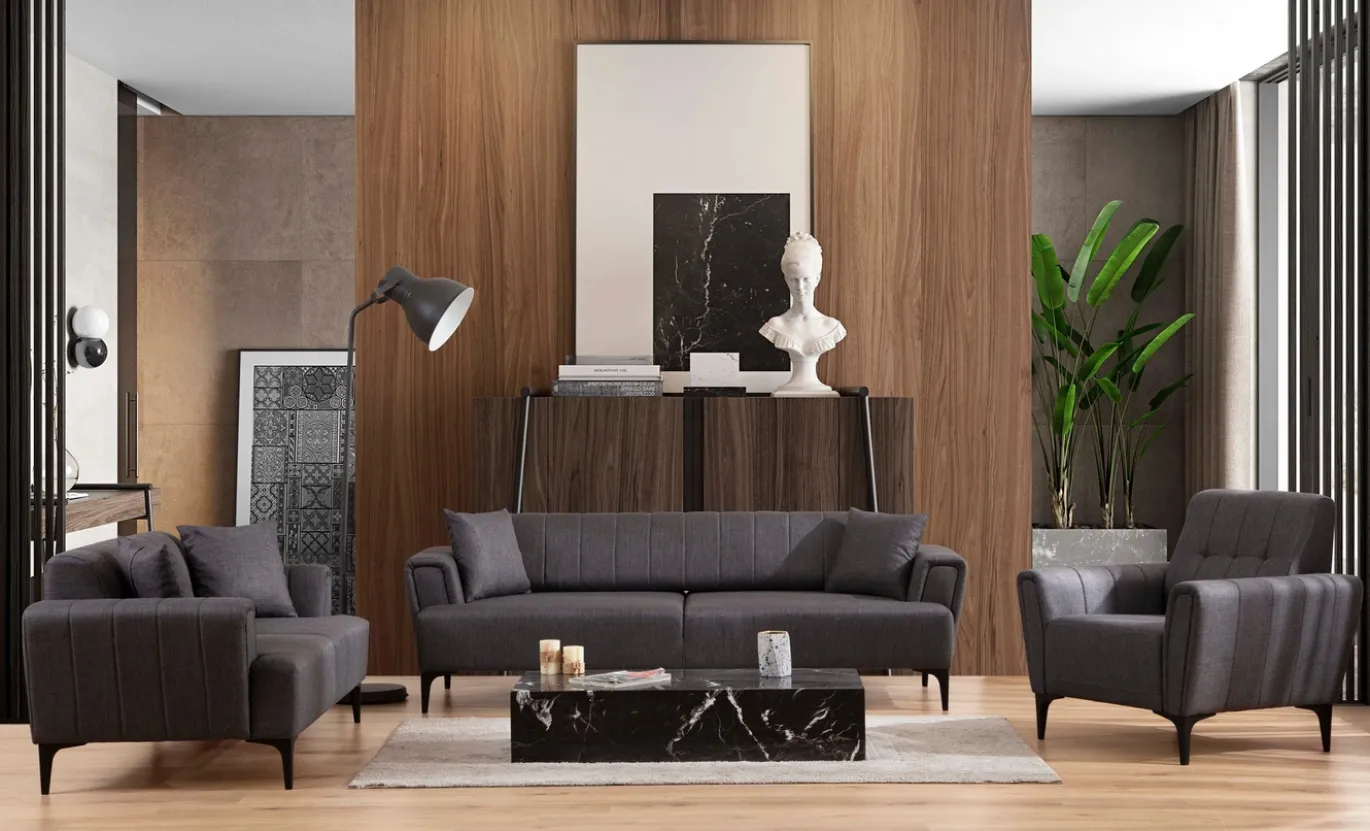Fauteuil Hamlet Donkergrijs
