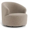 Fauteuil Hugo Met Armleuning Monza Beige 80cm - Giga Living