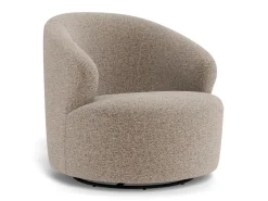 Fauteuil Hugo Met Armleuning Monza Beige 80cm - Giga Living