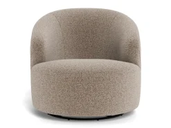 Fauteuil Hugo Met Armleuning Monza Beige 80cm - Giga Living