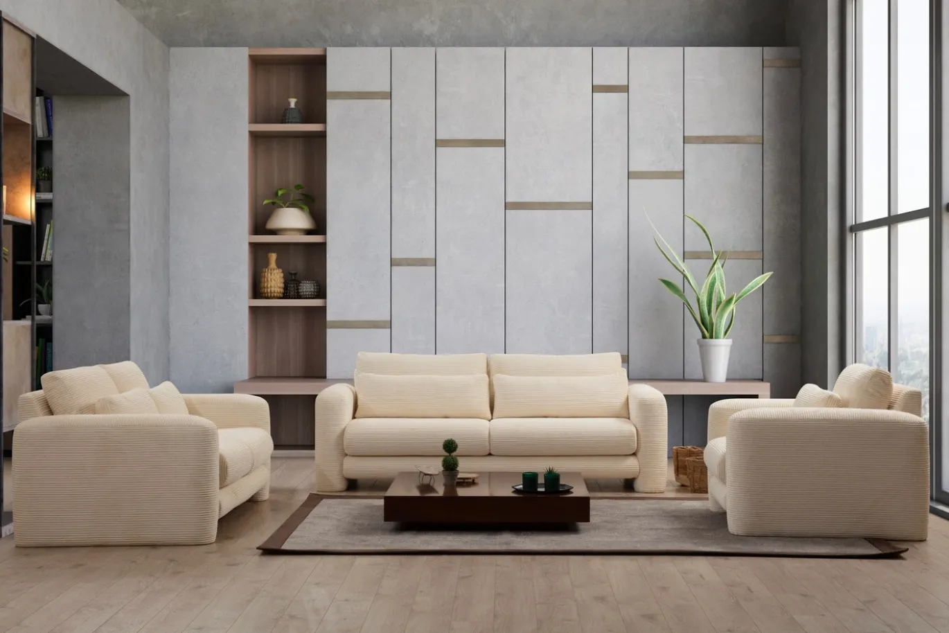 Fauteuil Lily Beige