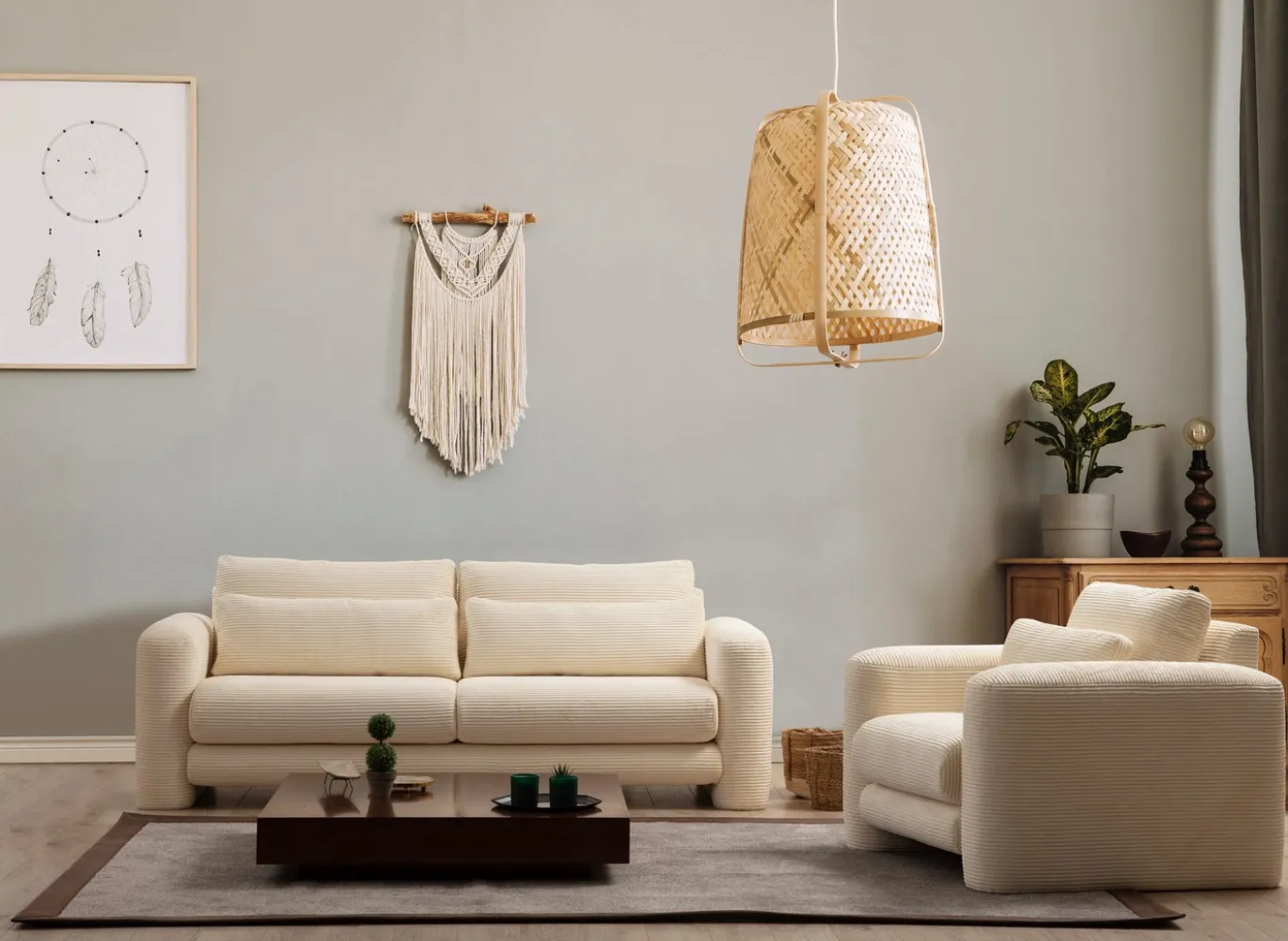 Fauteuil Lily Beige
