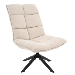 Fauteuil Lucas Linnen Beige - Giga Meubel