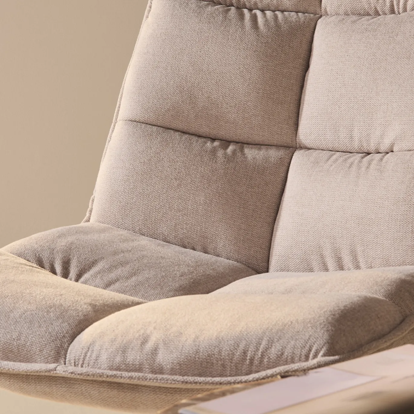 Fauteuil Lucas Linnen Beige - Giga Meubel