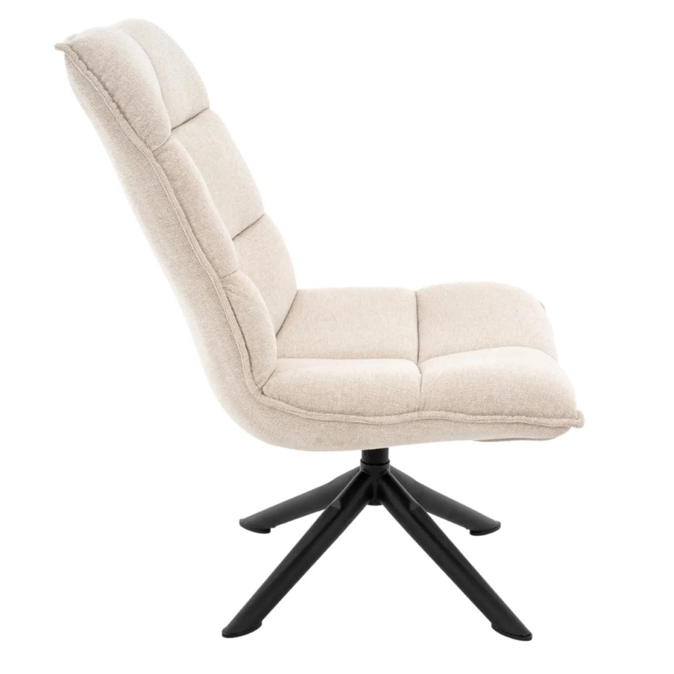 Fauteuil Lucas Linnen Beige - Giga Meubel
