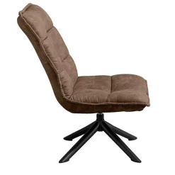 Fauteuil Lucas Microleder Taupe - Giga Meubel