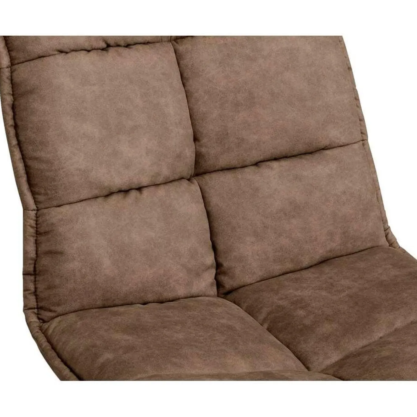 Fauteuil Lucas Microleder Taupe - Giga Meubel