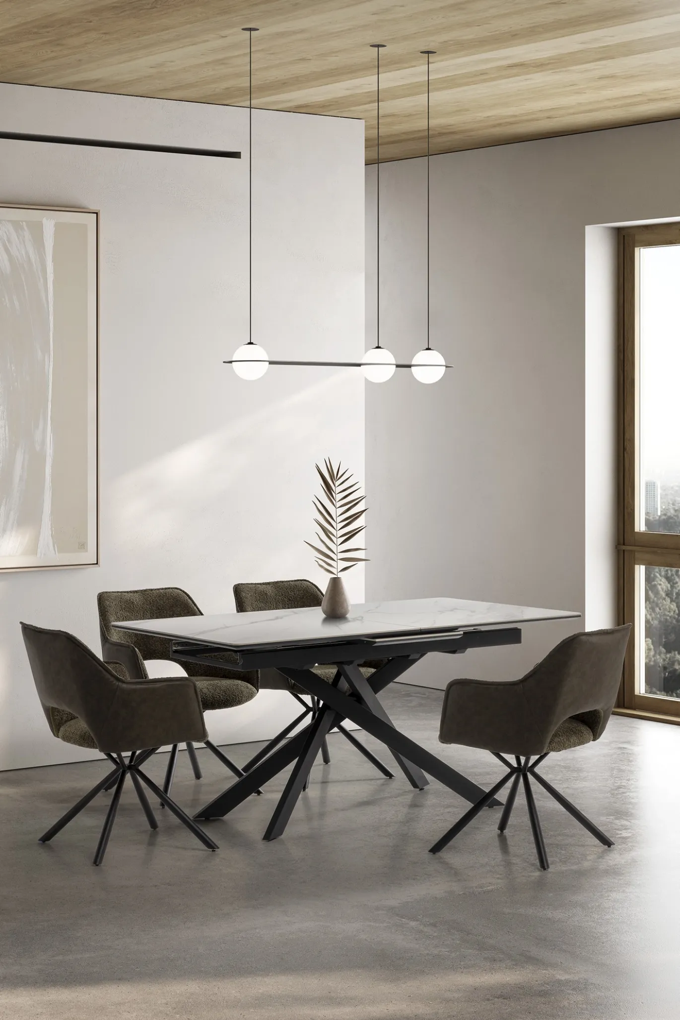 Fauteuil Mariel Groen - Giga Meubel
