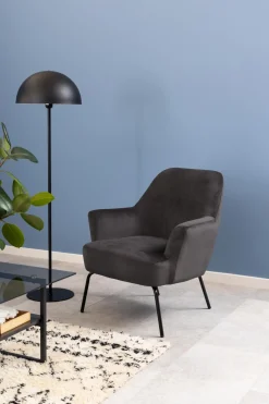 Fauteuil Naven Donkergrijs - Giga Living
