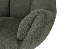 Fauteuil Odette Groen met Metaal - Giga Meubel