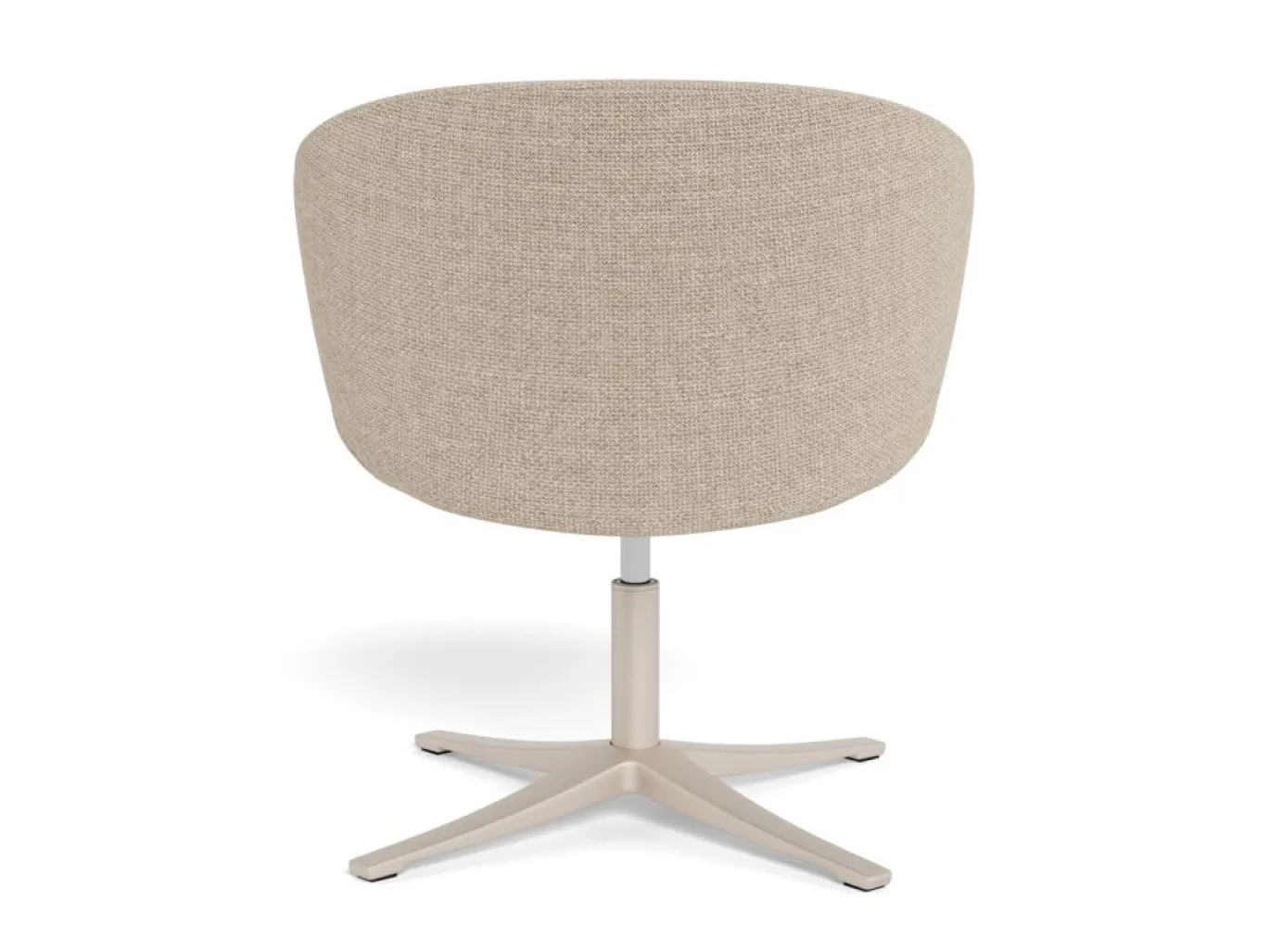 Fauteuil Puck Met Armleuning Basel Beige Grijs - Giga Living