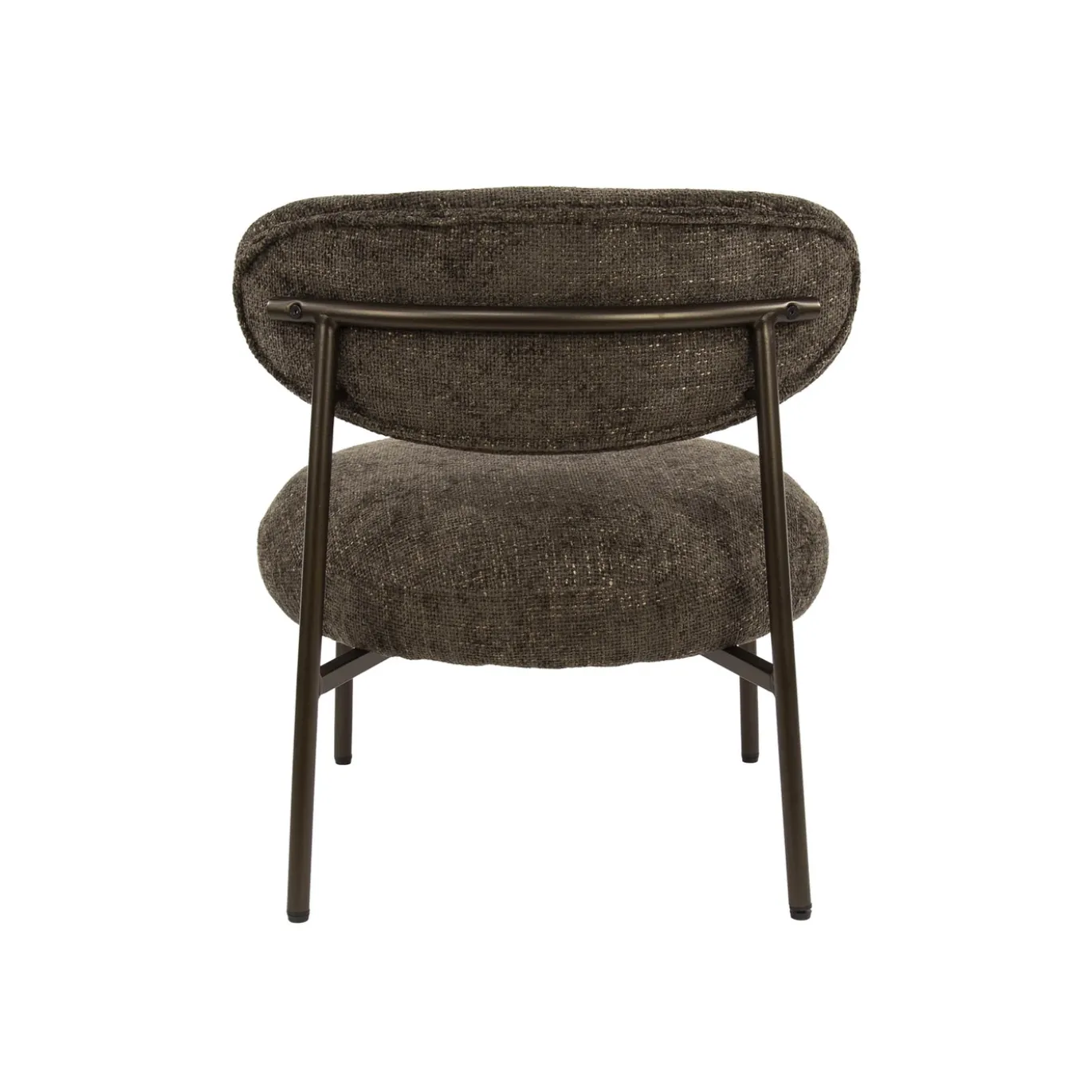 Fauteuil Round Tissee Cargo Bruin - Giga Meubel