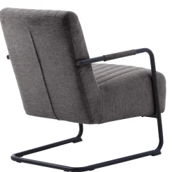 Fauteuil Trout Lounge Donkergrijs - Giga Living