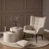 Fauteuil Vera Beige - Giga Living