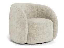 Fauteuil Yordi Juto Beige 83cm - Giga Living